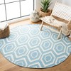 Dhurries DHU556 Hand Woven Flat Weave Indoor Rugs - Safavieh - 2 of 4