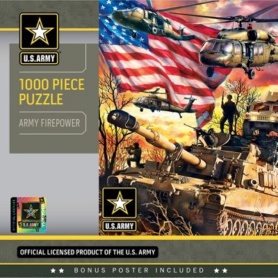 MasterPieces US Army Firepower 1000 Piece Jigsaw Puzzle