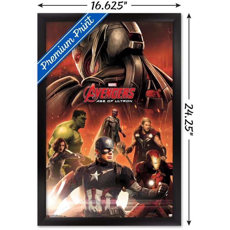 Trends International Marvel Cinematic Universe - Avengers - Age of Ultron - Avengers Framed Wall Poster Prints, 3 of 7