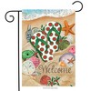 Briarwood Lane Garden Flag 12x18 For Outdoor Coastal Christmas Beach For Christmas Garden Flag Flags For Outside - 2 of 4