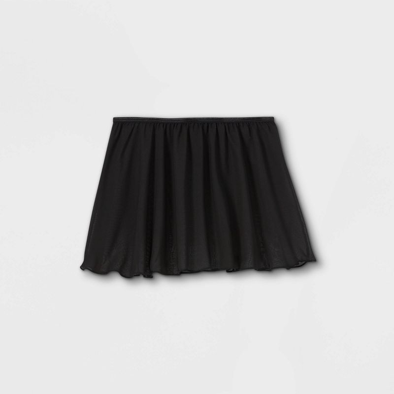Girls' Dance Activewear Skirt - Cat & Jack™ Black, 2 of 3