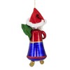 De Carlini Italian Ornaments 7.5 Inch Santa's Sweets Bag Green Christmas Tree Ornament , Claus Christmas Italian (1PC) - 2 of 3