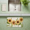 Stupell Industries Sunflowers & Vintage Letter Mail Printed Anti-Fatigue Floor Mat, design by Kim Allen, 30"x18" - 2 of 4