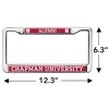 Chapman University Alumni Full Size Standard License Plate Metal Frame - 4 of 4