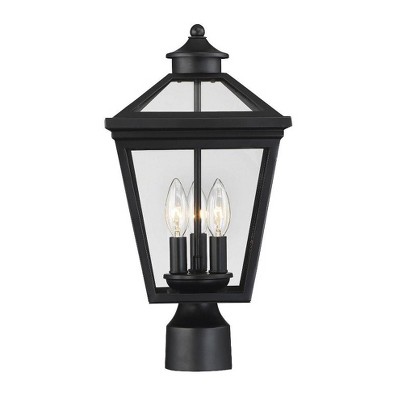 Savoy House Ellijay 3 - Light Post Light in  Black