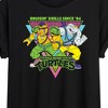 Women's - Teenage Mutant Ninja Turtles - 80S Bebop Rocksteady Oversized Graphic T-Shirt - 2 of 4