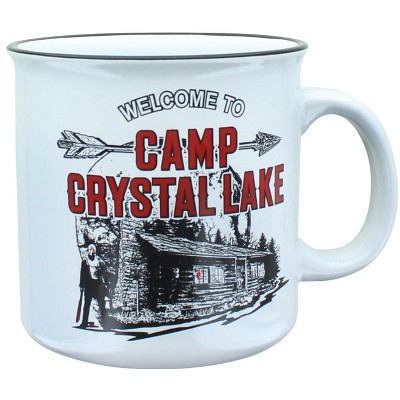 Silver Buffalo Friday the 13th Camp Crystal Lake 20oz Ceramic Camper Mug