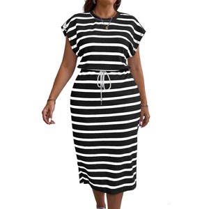 princess polly baby blue dress Effortless All Black Outfits main image 0