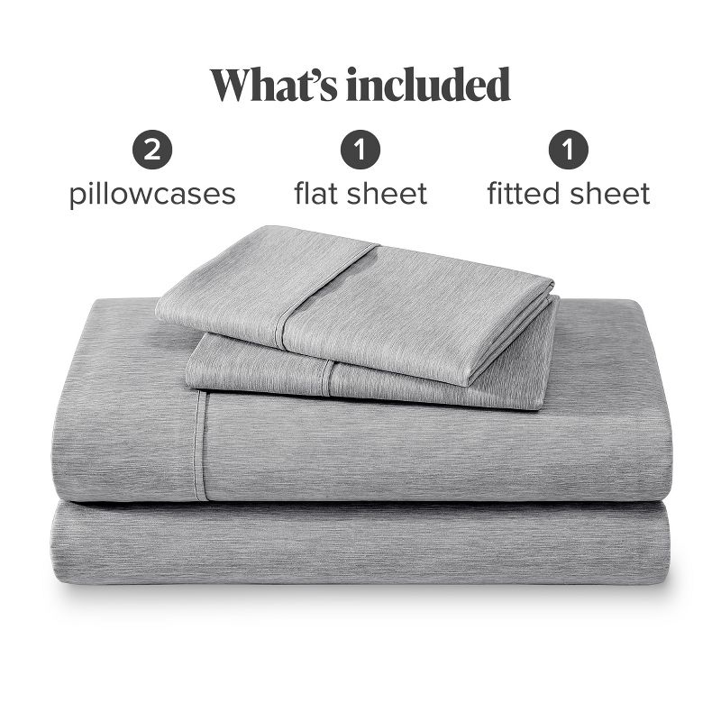 4 Piece Sheet Set - Ultra Soft, Double Brushed, Easy Care - Bare Home, 5 of 10