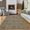 Coucheta Washable Area Rugs Stain Resistant Indoor Carpet Non Shedding Non Slip Low Pile Floor Cover for Office Nursery Playroom,Multi-Color & Size - 2 of 4