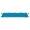 vidaXL Patio Bench with Cushion, 47.2" Bamboo - 4 of 4