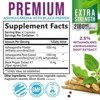 Organic Ashwagandha 1950mg w/ Black Pepper for High Absorption & Stress Support - 60 Capsules;120 Capsules - 2 of 4