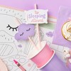 Big Dot of Happiness Pajama Slumber Party - Paper Straw Decor - Girls Sleepover Birthday Party Striped Decorative Straws - Set of 24 - 2 of 4