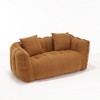 NicBex Chenille Bean Bag Chair with Handle Design and Armrests,Lazy Sofa Chair with High-Rebound Foam Core,Lounge Chair for Living Room - 4 of 4