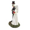 Department 56 Villages 3.5 Inch Matri-Boney Halloween Bride Groom Wedding Village Figurines - 3 of 3