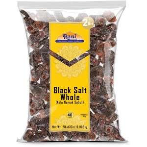 Black Salt Raw Whole 32oz (2lbs) 908g - Rani Brand Authentic Indian Products - 1 of 4