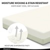 Beautyrest Silver PureAir Two-Stage Crib and Toddler Mattress - Greenguard Gold - White/Green - 4 of 4