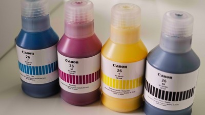 Canon GI-21 - Bottiglia di inchiostro giallo, compatibile con stampanti Supertank G3260, G2260 e G1220