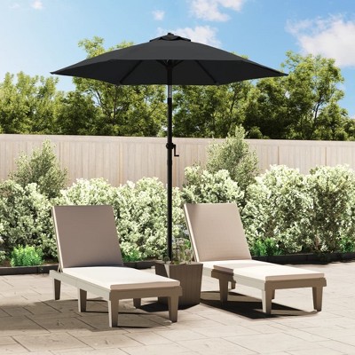 Garden Parasol Anthracite and dark gray vidaXL