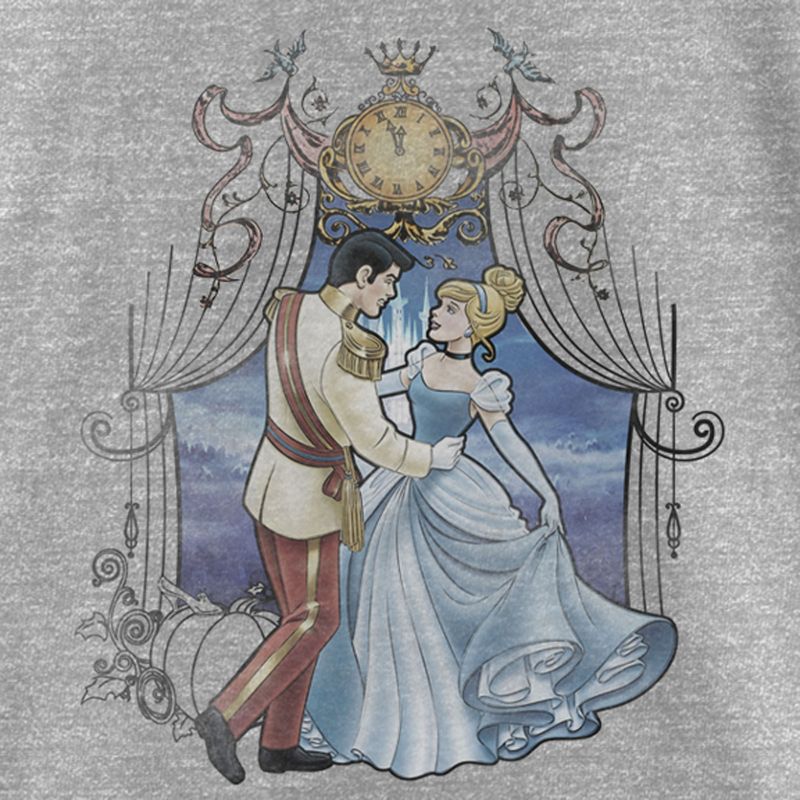 Girl's Cinderella Princess and Prince Charming Dance T-Shirt, 2 of 6