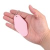 Unique Bargains Blank Vintage Motel Keychain for DIY Ornament Backpack Label 16 Pcs - 4 of 4
