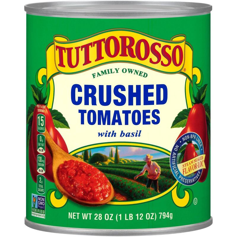 Tuttorosso Crushed Tomatoes with Basil 28oz, 1 of 6