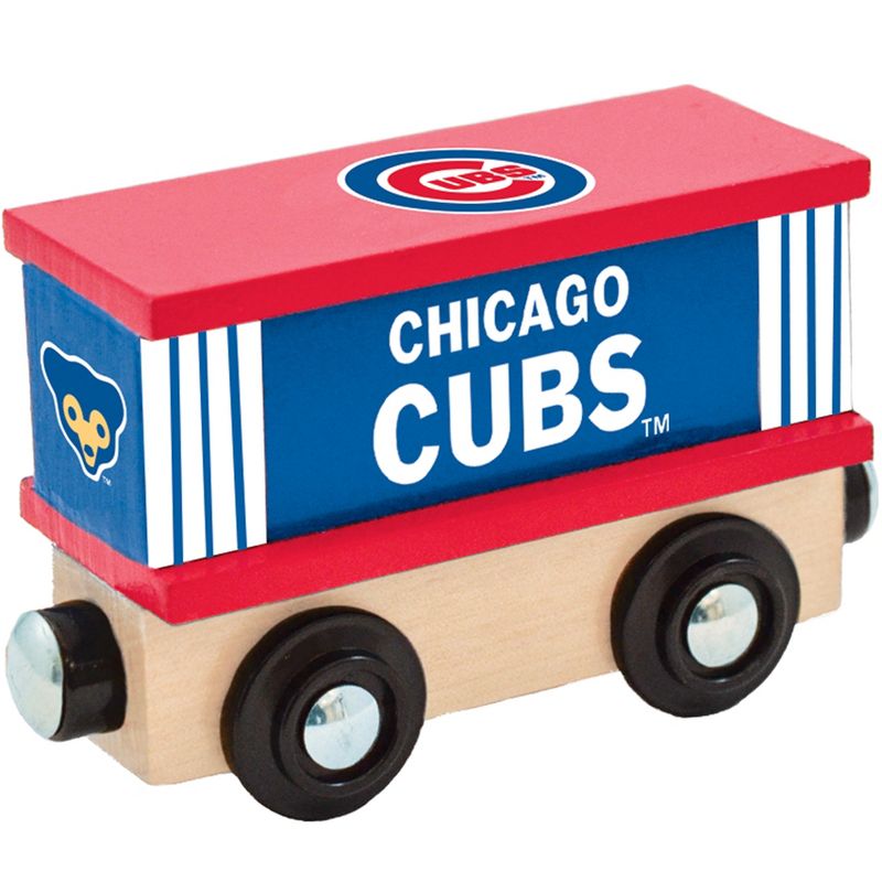 MasterPieces Wood Train Box Car - MLB Chicago Cubs, 1 of 6