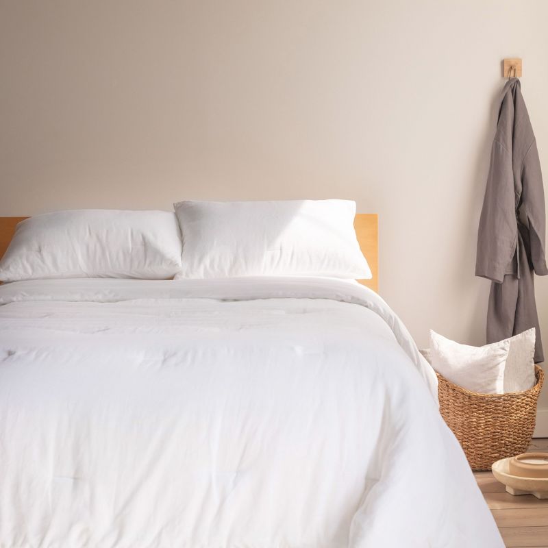 French Linen Comforter & Sham Set | BOKSER HOME, 1 of 13