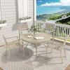 Cesicia Set of 2 Outdoor Chairs, Metal Chairs, All-Weather Outdoor Chairs, Suitable for Gardens, Terraces - 3 of 4