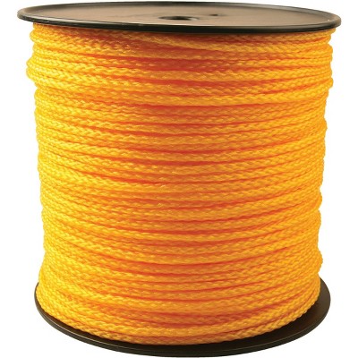 Do it Best  1/4 In. x 1000 Ft. Yellow Braided Polypropylene Rope 707113