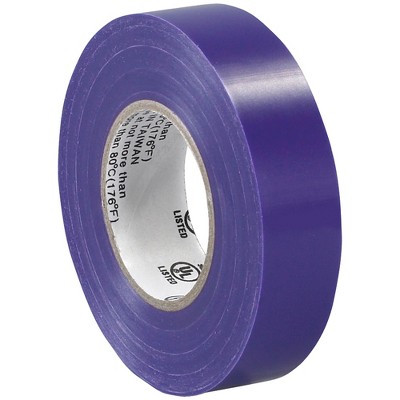 Box Partners Electrical Tape 7.0 Mil 3/4"x 20 yds. Purple 10/Case T96461810PKM