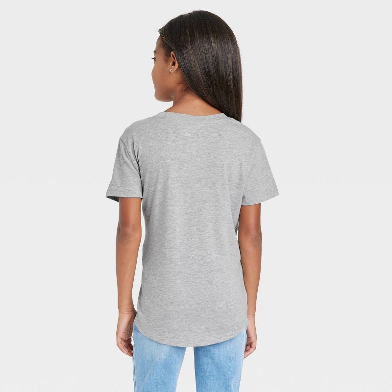 Girls' Friends Central Perk Short Sleeve Graphic T-Shirt - Heather Gray, 3 of 4