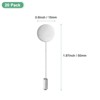 Unique Bargains Alloy DIY Boutonnieres Blank Flat Round Tray Lapel Needle Pin - 3 of 4