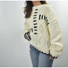 Women's Every Which Way Chunky Sweater - Blue B - 3 of 4