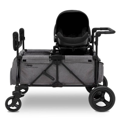 Double Stroller Jeep Wrangler Stroller Wagon All-Terrain With