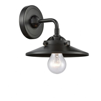 Railroad - 1 Light Wall Sconce-5.25 Inches Tall and 8 Inches Wide