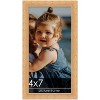 PosterPalooza | 4x7 Modern Bamboo Picture Frame, UV Acrylic, 5 Finishes - 2 of 4