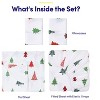 Printed Holiday 4pc Sheet Sets, Easy Care, Soft & Wrinkle-Resistant Holiday Bedding by Sweet Home Collection™ - 2 of 4