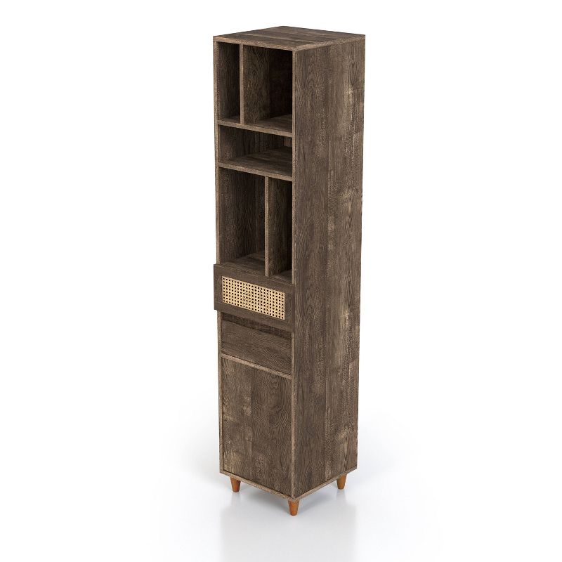 Niles Storage Media Tower Reclaimed Oak - HOMES: Inside + Out, 4 of 11