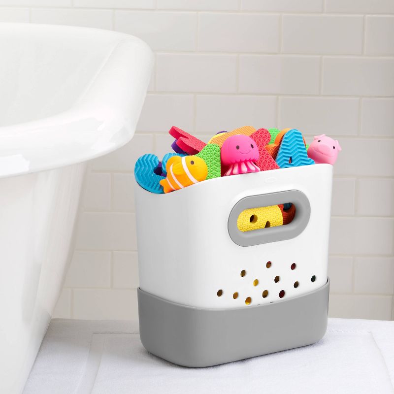 OXO Tot Stand Up Bath Toy Bin, 4 of 7