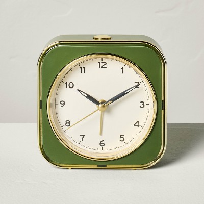 Vintage Style Analog Alarm Clock - Hearth & Hand™ with Magnolia