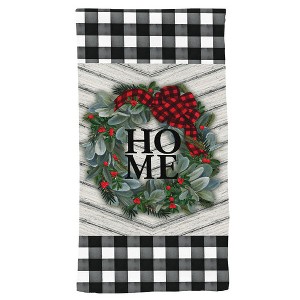 Briarwood Lane Winter Hand Towel 26x18 Winter Wreath For Winter Hand Towel - 1 of 3
