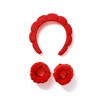 Vivitar Spa Hair Band Set Red - 2 of 4