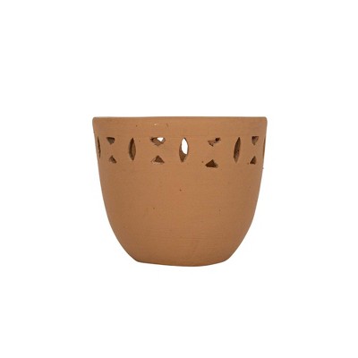 Southwest Cutout Planter Terracotta by Foreside Home & Garden