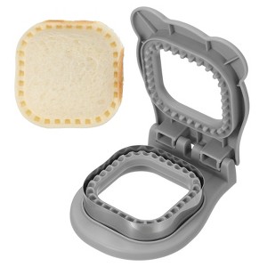 Unique Bargains PP Square Shape Crustless Sandwich Cookie Cutter - 1 of 4