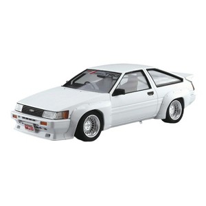 Aoshima: 1/24 TRD AE86 COROLLA LEVIN '83 (TOYOTA) Scale Model Kit #62 - 1 of 4