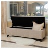 Lucinda Fabric Storage Ottoman Bench - Christopher Knight Home - image 3 of 4