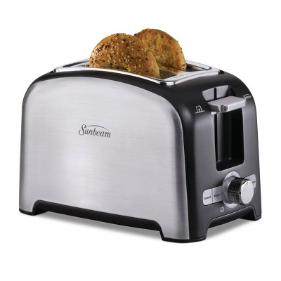 Sunbeam 2 Slice Wide-Slot Toaster - Brushed Stainless Steel TSSBTRSB04