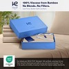 Kickoff Home Viscose from Bamboo Sheets Set 300 Thread Count 100% Organic Bamboo Viscose Cooling Bedding Sheets Hot Sleepers, Flat, Fitted, Pillowcase - 2 of 4