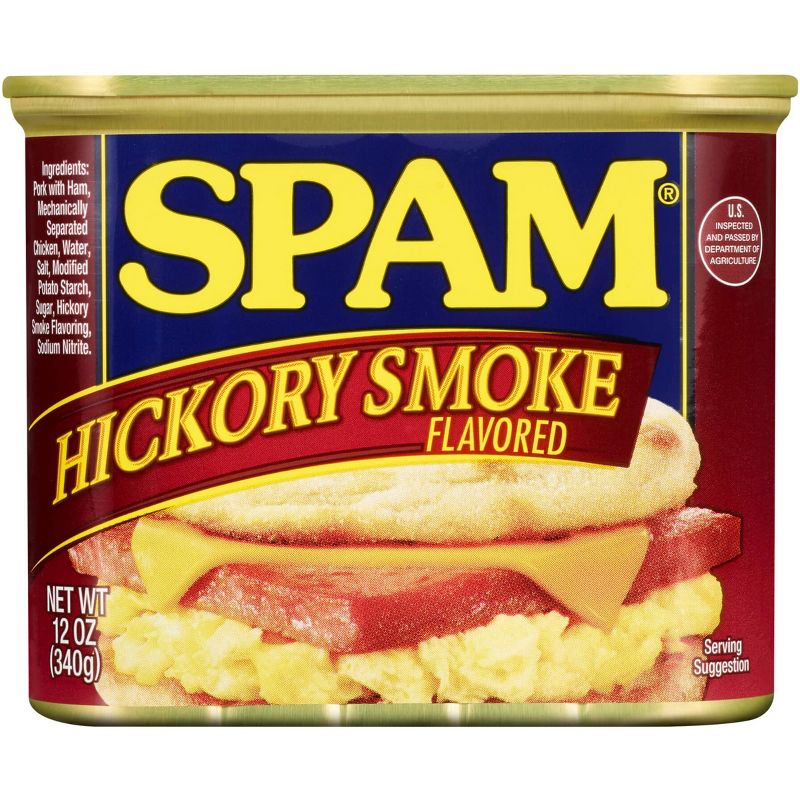 SPAM Hickory Smoke Lunch Meat - 12oz, 4 of 8